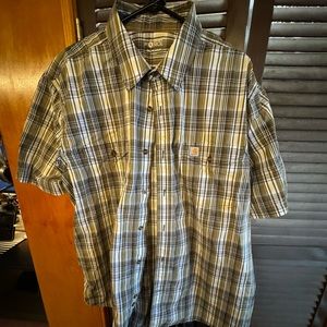 Carhartt Force button up short sleeve shirt
